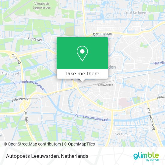 Autopoets Leeuwarden Karte