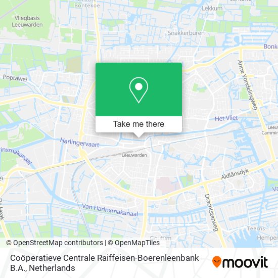 Coöperatieve Centrale Raiffeisen-Boerenleenbank B.A. map