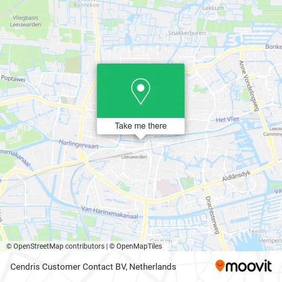 Cendris Customer Contact BV map