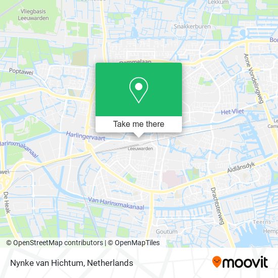 Nynke van Hichtum map