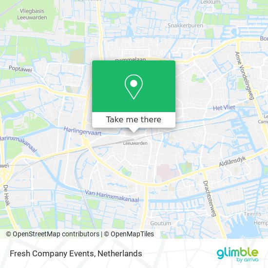 Fresh Company Events Karte