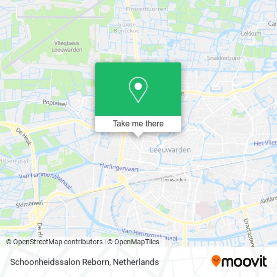 Schoonheidssalon Reborn map