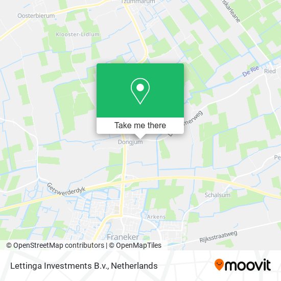 Lettinga Investments B.v. map