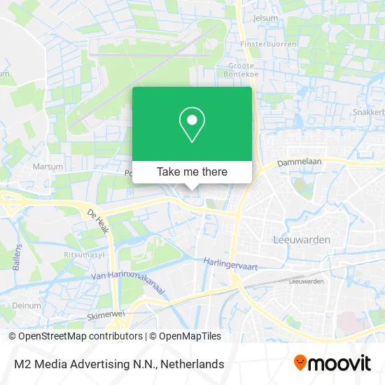 M2 Media Advertising N.N. map