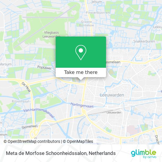 Meta de Morfose Schoonheidssalon map