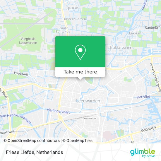 Friese Liefde map