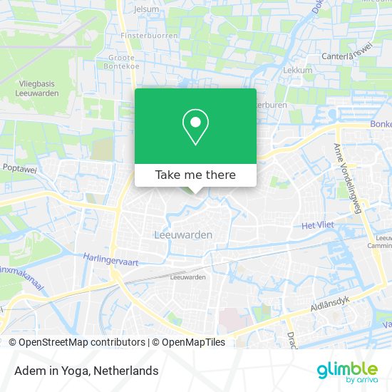 Adem in Yoga map