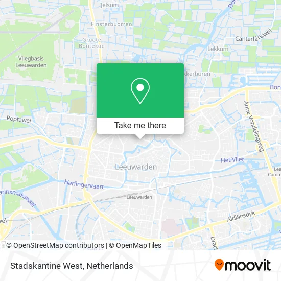 Stadskantine West map