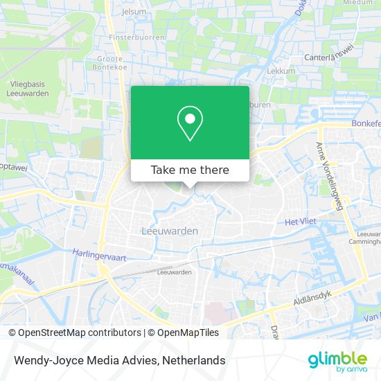 Wendy-Joyce Media Advies map