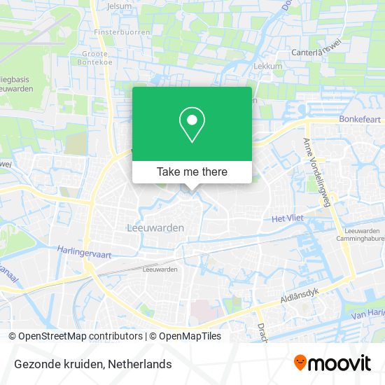 Gezonde kruiden map