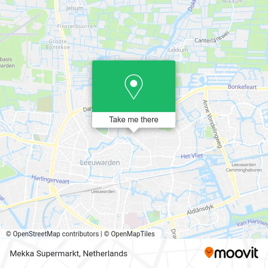 Mekka Supermarkt map