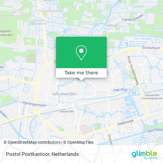 Postnl Postkantoor map