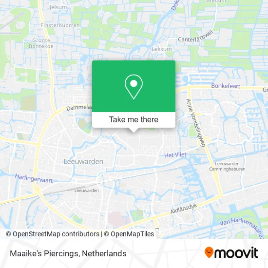 Maaike's Piercings map