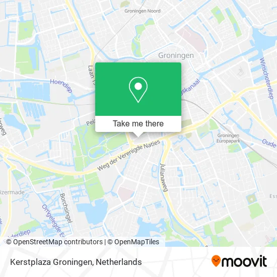 Kerstplaza Groningen map