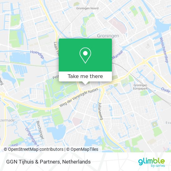 GGN Tijhuis & Partners Karte