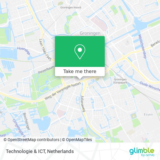 Technologie & ICT map