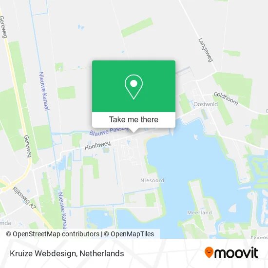 Kruize Webdesign map