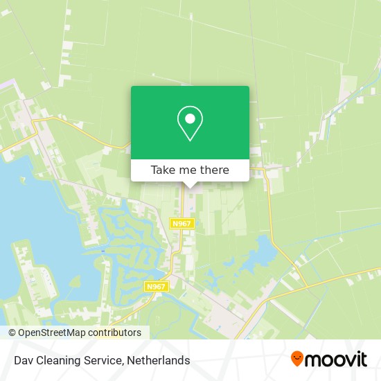 Dav Cleaning Service map