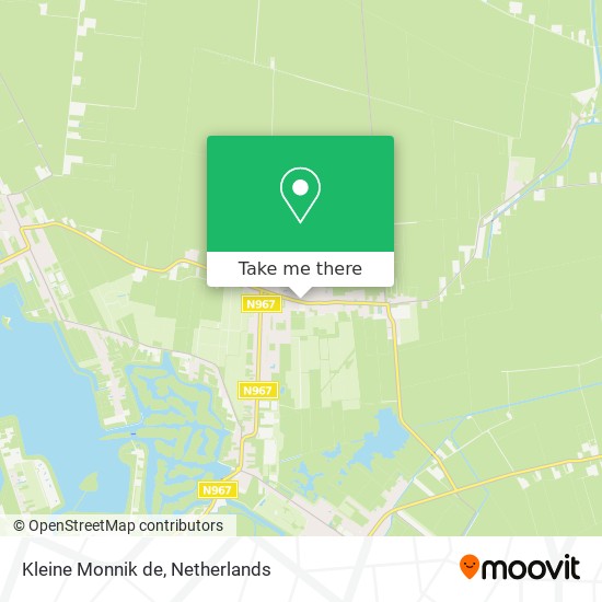 Kleine Monnik de map