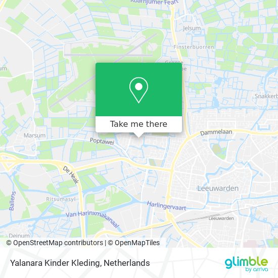 Yalanara Kinder Kleding map