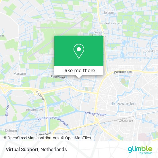 Virtual Support map