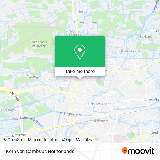 Kern van Cambuur map