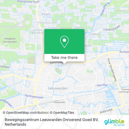 Bewegingscentrum Leeuwarden Onroerend Goed BV Karte