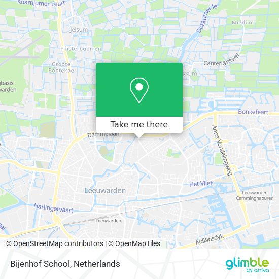 Bijenhof School Karte