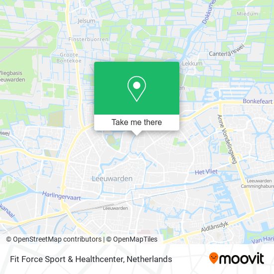 Fit Force Sport & Healthcenter map