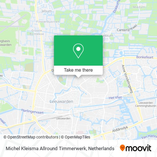 Michel Kleisma Allround Timmerwerk map