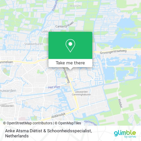 Anke Atsma Diëtist & Schoonheidsspecialist map