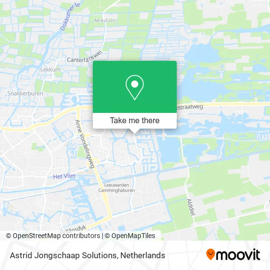 Astrid Jongschaap Solutions map
