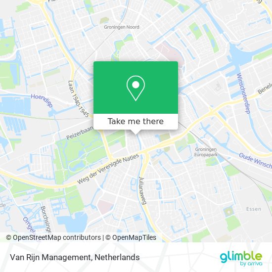 Van Rijn Management Karte