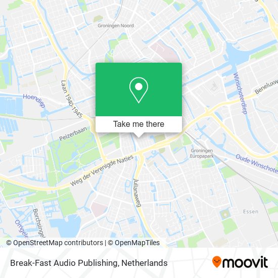 Break-Fast Audio Publishing Karte