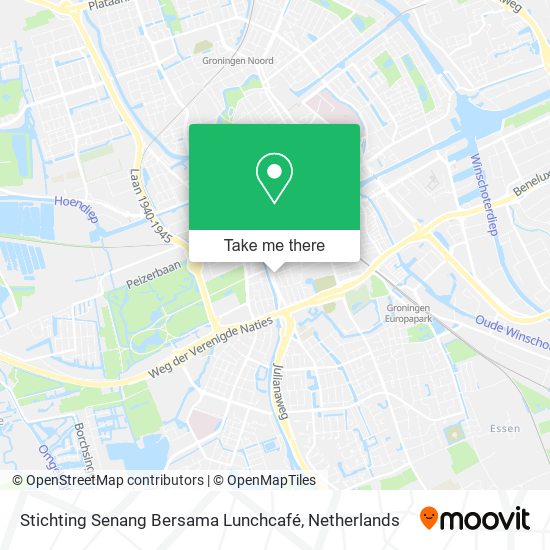 Stichting Senang Bersama Lunchcafé Karte