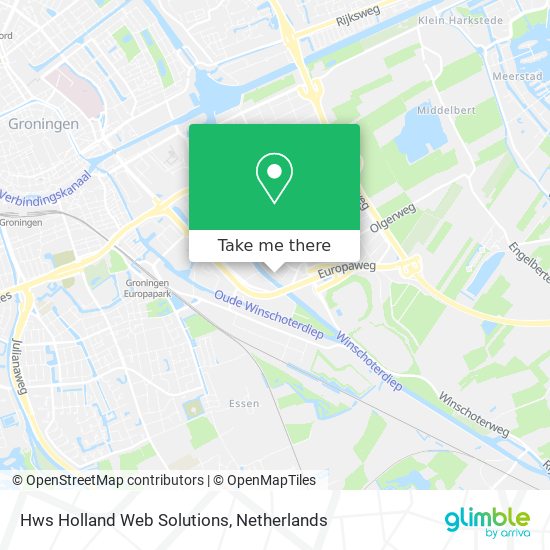 Hws Holland Web Solutions map