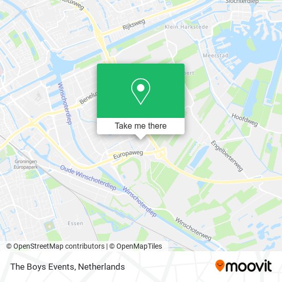 The Boys Events map