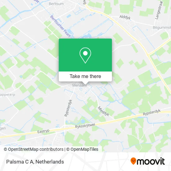 Palsma C A map