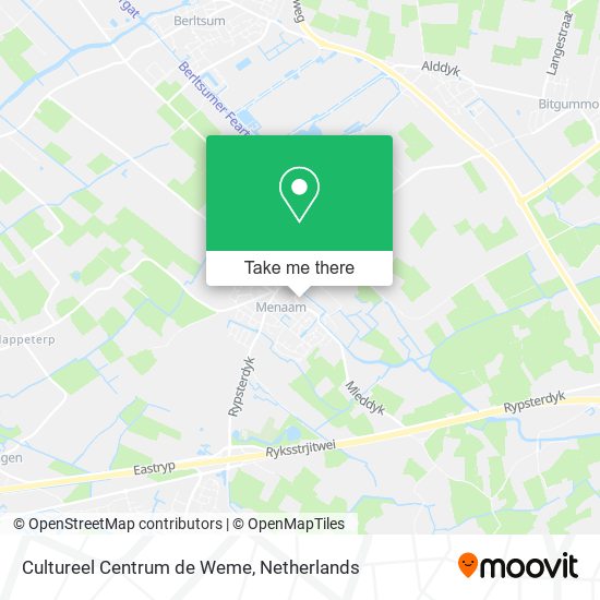 Cultureel Centrum de Weme Karte