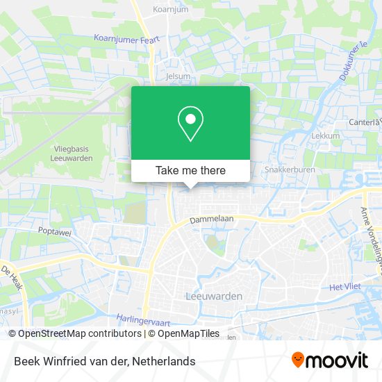 Beek Winfried van der map