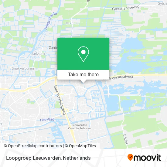 Loopgroep Leeuwarden map
