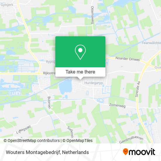 Wouters Montagebedrijf map