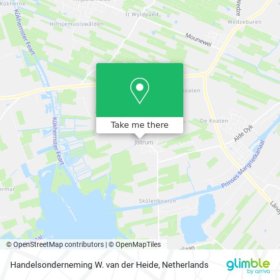 Handelsonderneming W. van der Heide map