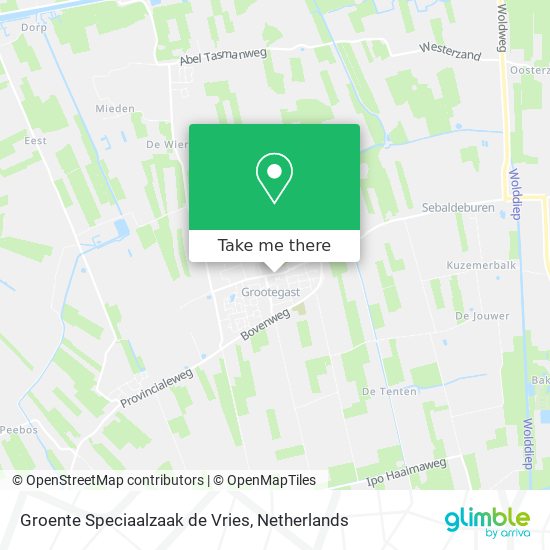 Groente Speciaalzaak de Vries map