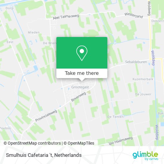 Smulhuis Cafetaria 't map