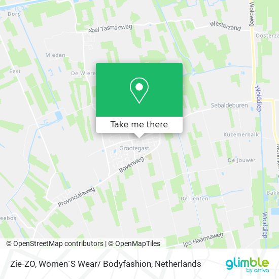 Zie-ZO, Women´S Wear/ Bodyfashion map