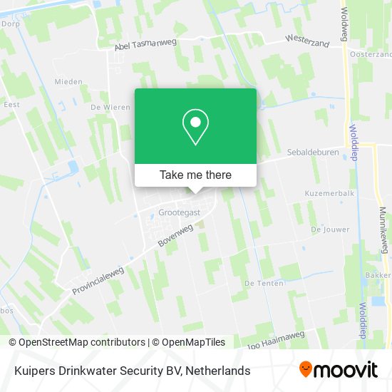 Kuipers Drinkwater Security BV map
