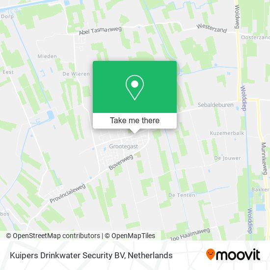 Kuipers Drinkwater Security BV Karte