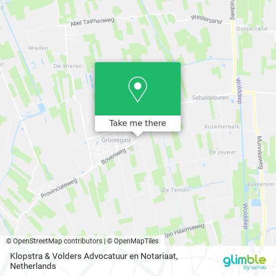 Klopstra & Volders Advocatuur en Notariaat map