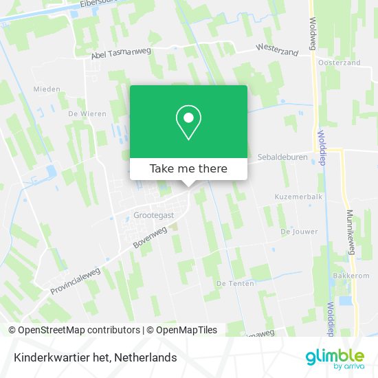 Kinderkwartier het map